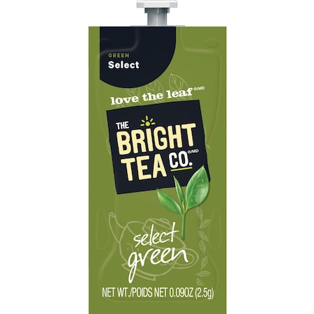 Bright Tea Co Select Green Tea, Freshpack, 100/CT PK MDKB508